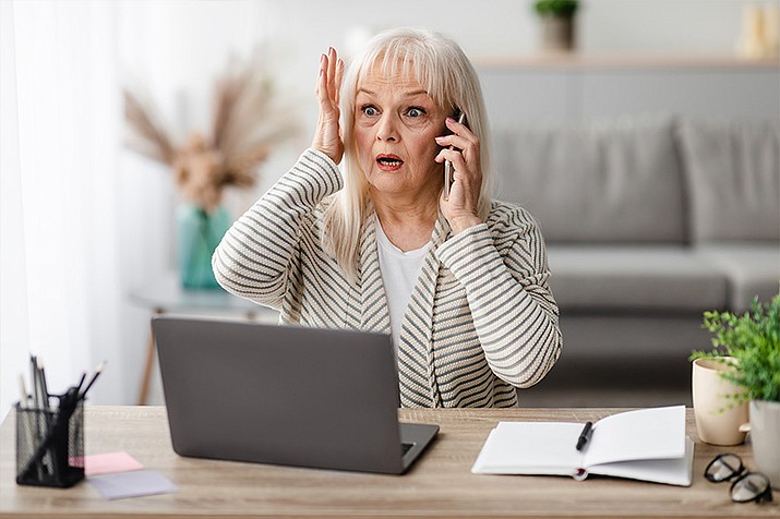 The emergence of AI technology has given savvy scammers the ability to create realistic sound bytes of possible loved ones. (Courier stock photo)