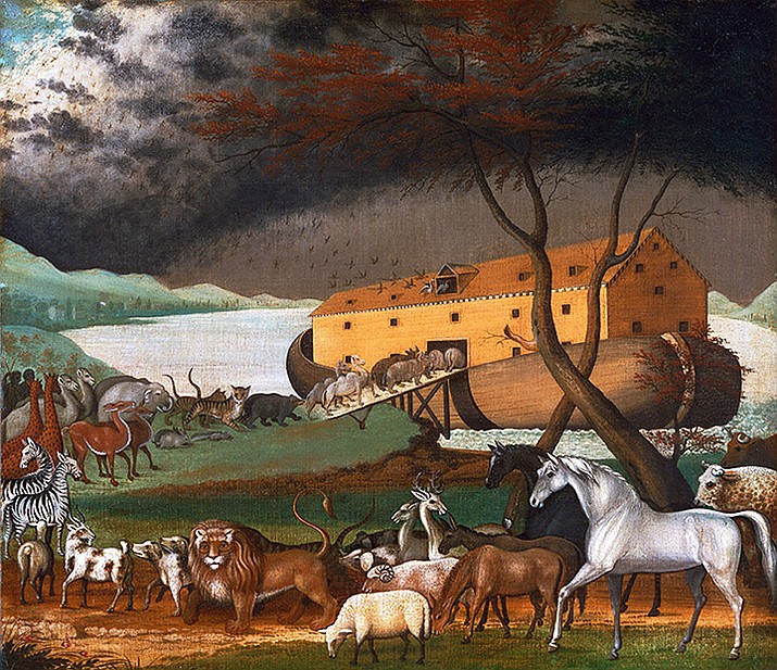Noah’s Ark by Edward Hicks, 1846. (Wikipedia/CC)